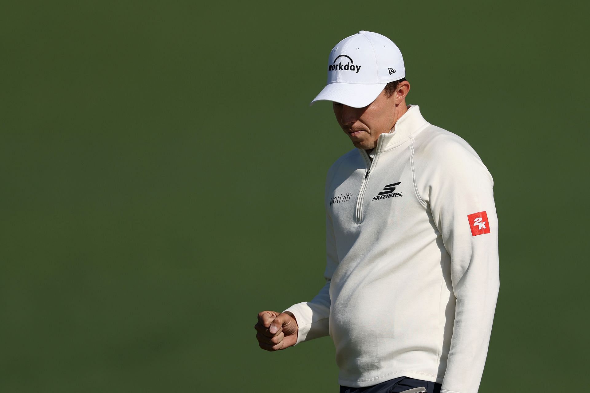 Matt Fitzpatrick at the Masters, Round Two (Image Source: Getty)